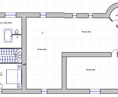 度假居 Meouilles Chateau Sleeps 16 Pool Wifi 圣安德烈-莱萨尔普
